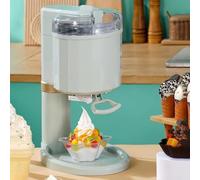 SAYEYBU MáQuina para Hacer Helado Suave, MáQuinas para Hacer Helados Caseros, MáQuina AutomáTica para Hacer Yogur Helado Y Sorbetes MáQuina para Hacer Helados,Verde