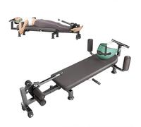 SAYEYBU Mesa TraccióN Lumbar Hogar, Camilla PortáTil Columna, Camilla Lumbar Cervical FíSica, Camilla Masajepara VéRtebras para DescompresióN Espalda,A