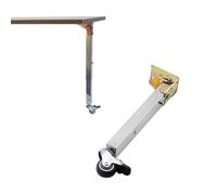 SAYEYBU Patas De Mesa Plegables, Patas De Acero Inoxidable Muebles Bricolaje, Patas Soporte Barra TelescóPica Plegables, Patas Elevadoras Empuje Y TraccióN Mesa Y Armario,A,70cm/27.5in