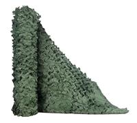 SAYEYBU Red de Camuflaje Militar Reforzada, Red Opaca de Camuflaje, Redes de ProteccióN Solar para JardíN, Tela Antidesgarro, Cortina de Camuflaje para Uso Militar Caza,Verde,4x8m