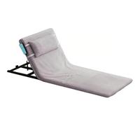 SAYEYBU Respaldo EléCtrico Elevable, con áNgulo De ElevacióN De 2-80° Y Rieles Plegables, Respaldo Elevable Ajustable, para Mujeres Embarazadas Y Personas Mayores,Gris,Long