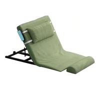 SAYEYBU Respaldo EléCtrico Elevable, con áNgulo De ElevacióN De 2-80° Y Rieles Plegables, Respaldo Elevable Ajustable, para Mujeres Embarazadas Y Personas Mayores,Verde,Short