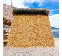 SAYEYBU Rollo Grande De Paja Artificial, Estera De Paja De Heno Artificial IgníFuga para DecoracióN De Patios Y Fiestas En El JardíN Techos De Paja Tropical,A,1x14m(39.4x551.2in)