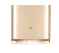 SAYEYBU Secadores Manos BañOs Comerciales, Secador Manos AutomáTico InduccióN, Secador Manos EléCtrico Bajo Consumo Secado 10 Segundos, FríO y Calor Ajustables para Hogar, Cocina y BañO,Oro