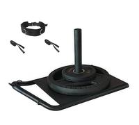 SAYEYBU Trineo Pesas PortáTil para Entrenamiento, Equipo Entrenamiento en Trineo para Entrenamiento Fuerza y Velocidad para Entrenamientos al Aire Libre y en Interiores,sled + Waist Belt