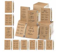 Sayglossy 24 Unidades De Regalos Cristianos En Español Para Mujeres, Madre, Fe, Versículo Bíblico, Cuaderno, Iglesia