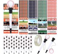 Sayglossy Juego de 48 tarjetas deportivas para el día de San Valentín con bolígrafo, tarjetas deportivas 2026 para el día de San Valentín, niños, escuela, intercambio de aula, regalo de fiesta de