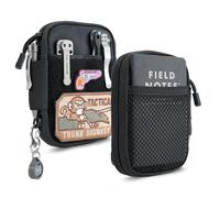 Sayram SP3 EDC Bolsa Organizadora, Mini Bolsa para Hombres, Bolsa Organizadora EDC para Hombres Pequeña, Bolsa de Herramientas Pequeña con Anillo en D, Bolsa Organizadora Elástica