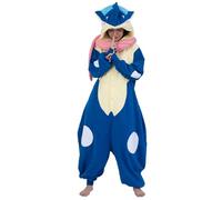 SAZAC Kigurumi - Pokemon - Greninja - Mono para disfraz de Halloween (XL) azul, Azul, X-Large