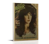 SAZOFJ Kate Bush Póster para dormitorio, lienzo estético, arte de pared, sala de estar, cuadro impreso, decoración familiar moderna, artista, baño, paisaje, estilo marco de 20 x 30 pulgadas (50 x 75