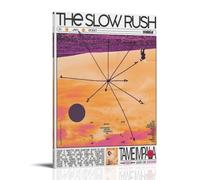 SAZOFJ Póster de Impala de The Slow Rush-Tame para dormitorio, lienzo estético para pared, sala de estar, decoración familiar moderna, artista, baño, paisaje, estilo marco, 40 x 60 cm