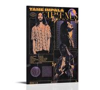 SAZOFJ Póster de The Slow Rush de Tame Impala, para dormitorio, lienzo estético, arte de pared, sala de estar, impresión moderna, decoración familiar, artista, baño, paisaje, estilo 08 x 12 pulgadas