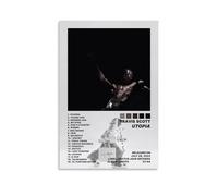 SAZOFJ Utopia-Travis Scott - Póster estético para dormitorio, lienzo para pared, sala de estar, decoración familiar moderna, artista, baño, paisaje, sin marco, 50 x 75 cm