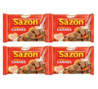 Sazon - Tempero de Carnes ||Condimento de Carne Roja (PACK DE 4) 60g
