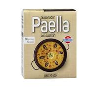 Sazonador para paella con azafrán Hacendado Caja 5 sobres (20 g) Pack 2