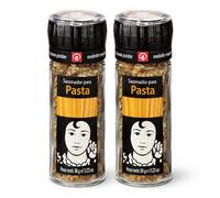 Sazonador Pasta Carmencita, Ideal para darle a tus pizzas, pastas y salsas ese toque delicioso que estabas buscando, Sin Gluten, mezcla de hierbas y especias, Contiene 2 unidades de 38 g