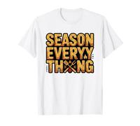 Sazonar Todo Pitmaster Rub BBQ Humor Maestro del Grill Camiseta