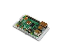 SB Components Raspberry Pi 5, 4B, 3B+, 3, 2, funda protectora para Raspberry Pi (transparente)