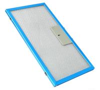 SB08087153 Filtros de campana extractora de aluminio de malla antigrasa para hotpoint para beko y zanussi - Extractor de cocina reutilizable parte 32 x 16,69 cm