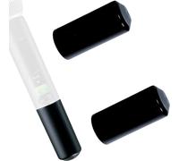 SB58 - Funda de micrófono compatible con Shure SLX2 - SM58 BETA 58 PG tapa de batería de micrófono inalámbrico, color negro, paquete de 2