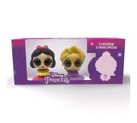Sbabam, Disney Princesas Juguetes, Principesse Disney Bambole con Occhi Glitter, 3 Pz, Giochi per Bambini da Edicola