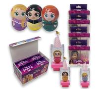 #sbabam Funny Box Ballet de Princesas Disney, Pequeñas Bailarinas Con Castillo, 4 Piezas, Muñecas, Juegos para Niños de Edicola