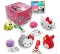 Sbabam, Funny Box Hello Kitty Bolso, Bolso Colorido para Niña con Adhesivos, Pulsera de Peluche y Accesorios, Bolsa para Niña con Correa para Regalo - Bolsos para Niña 2 Piezas