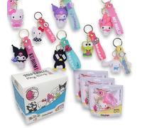 #sbabam FUNNY BOX Hello Kitty Key Ring Serie 2, llavero Hello Kitty. 3 piezas - Gadget infantil Encuentra Kuromi, Cinnamoroll, My Melody y otros