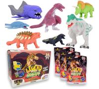 #sbabam Legend of Animals Jurassic Dinasty - Juego de Dinosaurios prehistóricos, Caja Divertida con 3 Personajes Diferentes, Cartas coleccionables Incluidas, a Partir de 3 años