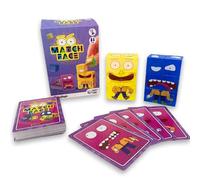 #sbabam Match Face Juego de Sociedad para 2 Jugadores, Juego de Cartas con Cubos de Colores, Juego de Velocidad y emparejamiento para Todas Las Edades