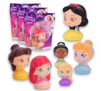 Sbabam Princesas Disney Squishy, Princesas Disney Suaves, Perfumadas y de Levantamiento Lento, 3 Piezas, Juegos para Niños de Quiosco, Juguetes Blandos Antiestrés, Podrás Encontrar Rapunzel