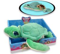 #sbabam Tortuga Mammy Surprise Big Turtle, Verde, 30 cm, con Mini Cachorros, Peluches para niños, Juegos de quiosco, marioneta de Tortuga +3 años