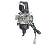 SBBLINWU Motocicleta Carburadores Compatible con Piaggio para NRG50 para Typoon 50 para XR para Vespa para LX50 para Aprilia para Gilera para Storm 50 con Carburador E-Choke 17,5 Mm 12 Mm