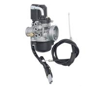 SBBLINWU Motocicleta Carburadores Compatible con Piaggio para NRG50 para Typoon 50 para XR para Vespa para LX50 para Aprilia para Gilera para Storm 50 con Carburador E-Choke 17,5 Mm 12 Mm