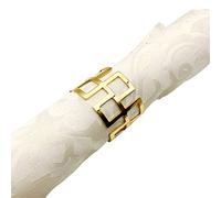 SBCGFY Anillo de servilleta Anillos de servilleta Simples 24 Piezas para Bodas y cenas, mesas, recepciones de Boda, cenas, Anillos de servilleta básicos para Uso Diario para Bodas y Fiestas.