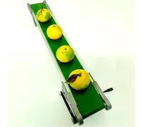 SBCGFY Cinta transportadora de Escritorio Ajustable de 100x10cm, Velocidad de 1,3-5m/min ensamblaje de componentes electrónicos. Manipulación eficiente de Materiales. Diseño Compacto y dur