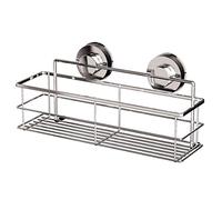 SBCGFY Estantes de baño para Cocina, estantes flotantes, Estante de Ducha de Acero Inoxidable con Ventosa, Soporte para champú y Gel de Ducha, Estante de baño de Montaje en Pared