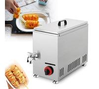 SBCGFY Máquina para Hacer palitos de Salchicha con Queso, freidora Comercial de 21 litros para Snacks, máquina para Hacer Corn Dogs, para Cocina, Comedor,