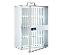 SBCWH Taquilla para Teléfonos Móviles con 12/24/36/48/60 Compartimentos, Armario de Almacenamiento para Teléfonos con Cerradura de Combinación, para Montaje en Pared(36x20x60cm)