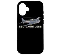 SBD Dauntless WW2 American Dive Bomber Avión Carcasa para iPhone 16