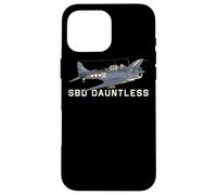 SBD Dauntless WW2 American Dive Bomber Avión Carcasa para iPhone 16 Pro MAX