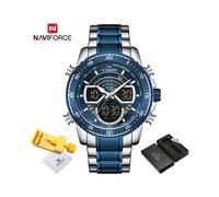 (SBE BOX) Relojes de moda para hombre, reloj de pulsera militar deportivo analógico digital de cuarzo