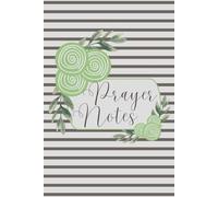 SBG LIFE | Blushing Blooms Journal Collection | 'Prayer Notes' | Lime | Christian Notebook with 120 Guided Prayer Pages | 9”x 6”| Softcover