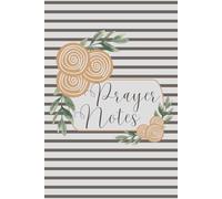 SBG LIFE | Blushing Blooms Journal Collection | 'Prayer Notes' | Orange | Christian Notebook with 120 Guided Prayer Pages | 9”x 6”| Softcover