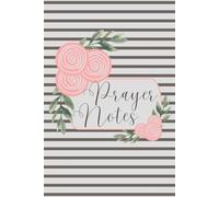 SBG LIFE | Blushing Blooms Journal Collection | 'Prayer Notes' | Pink | Christian Notebook with 120 Guided Prayer Pages | 9”x 6”| Softcover