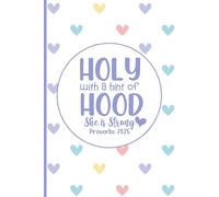 SBG LIFE | Christian Sayings Journal Collection | 'Holy with a Hint of Hood' | Pastel Geometric | Christian Notebook with 121 Ruled Pages | 9”x 6”| Softcover
