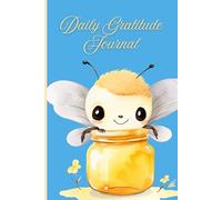 SBG LIFE | 'Daily Gratitude Journal' | Busy Bee Journal Collection| Honey Jar | Guided Journal | Christian Notebook with 131 | Ruled Pages | 9”x 6”| Softcover