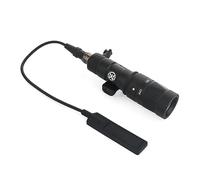 SBGJMY M340W linterna de antorcha estroboscópica táctica, antorcha de rifle de montaje giratorio de 500 lúmenes con interruptor de almohadilla de presión para Mlok Keymod 20mm Picatinny Rail System