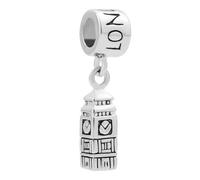 SBI Jewelry Abalorio para mujer, diseño de la Torre Eiffel de Dubái, Pisa, Roma, Big Ben, compatible con pulseras Pandora, cumpleaños, aniversario, OneSize, Cobre, No es una piedra preciosa
