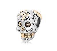 SBI Jewelry Abalorio plateado de Halloween para mujer, compatible con pulseras Pandora, OneSize, Cobre, No es una piedra preciosa